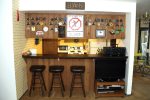 Mammoth Lakes Vacation Rental Sunshine Village 159 - Kitchen Counter Bar with 3 Barstools